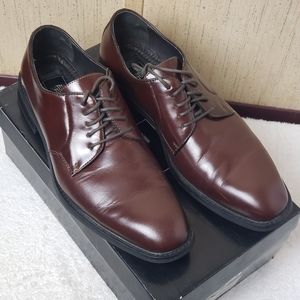 Natha Studio Brown Leather Dress Shoes